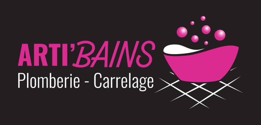 ARTI'BAINS logo fond noir ARTI'BAINS logo fond noir
