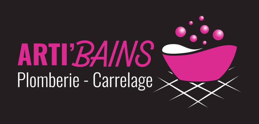 ARTI'BAINS logo fond noir